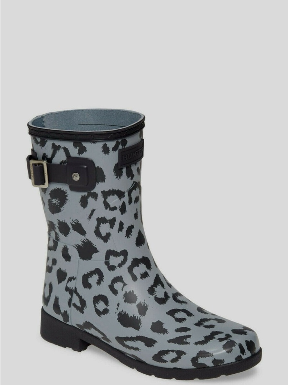 Hunter Refined Hybrid Leopard Print Boots